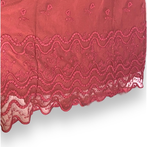 F21 Rusty orange midi dress - Picture 5 of 9